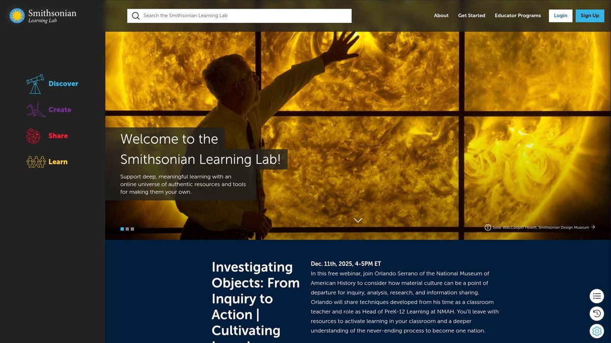 9 Essential Free Homeschool Lesson Plans for 2025 Success - Smithsonian Learning Lab
