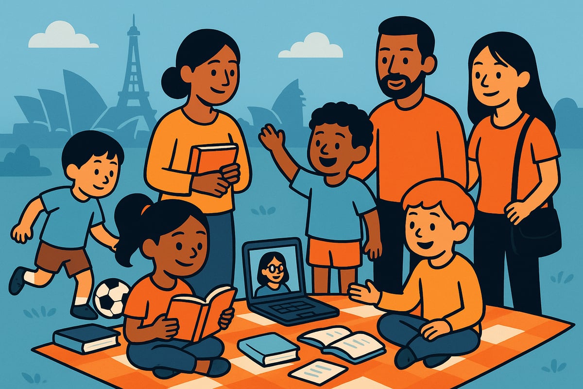 Fostering Socialization and Community for Homeschooled Children Abroad