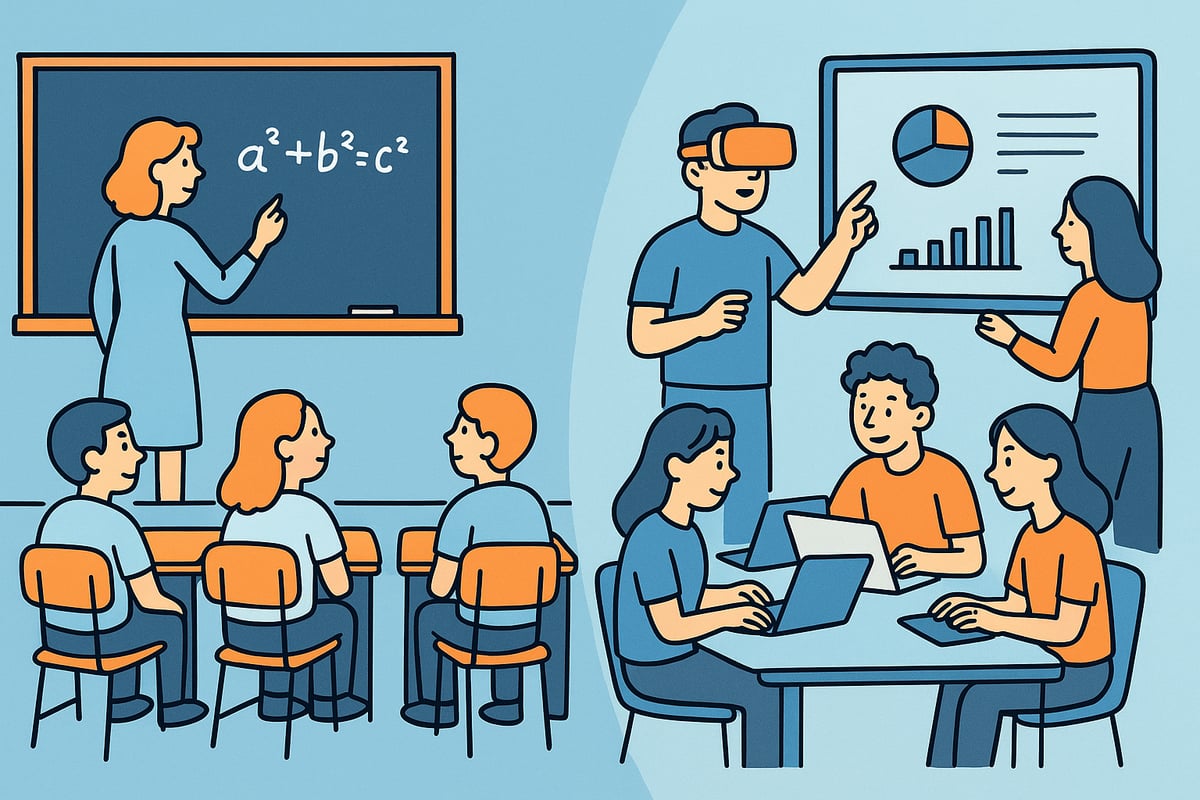 The Evolution of Learning Methods: From Traditional to Transformative