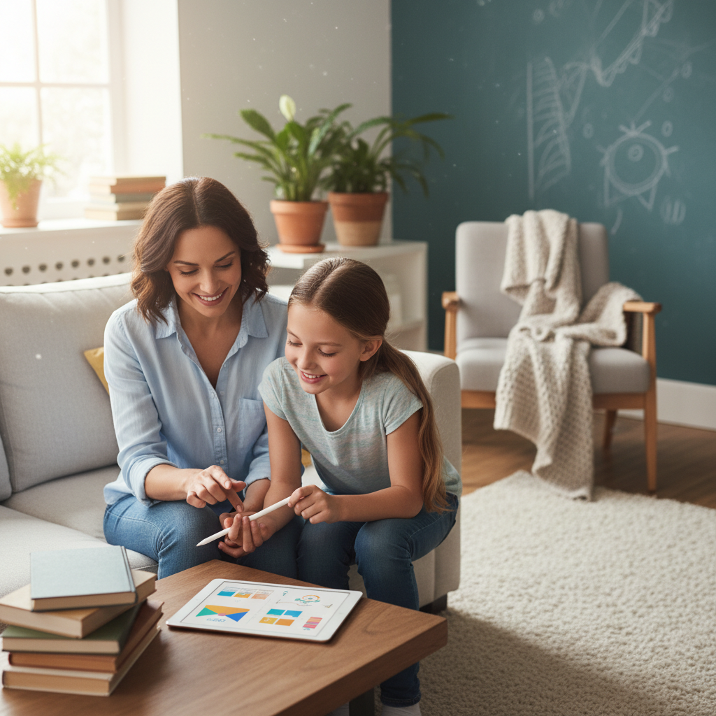 AI-generated illustration for: LearnSpark vs Schoolio: Choosing Your Homeschool Operating System