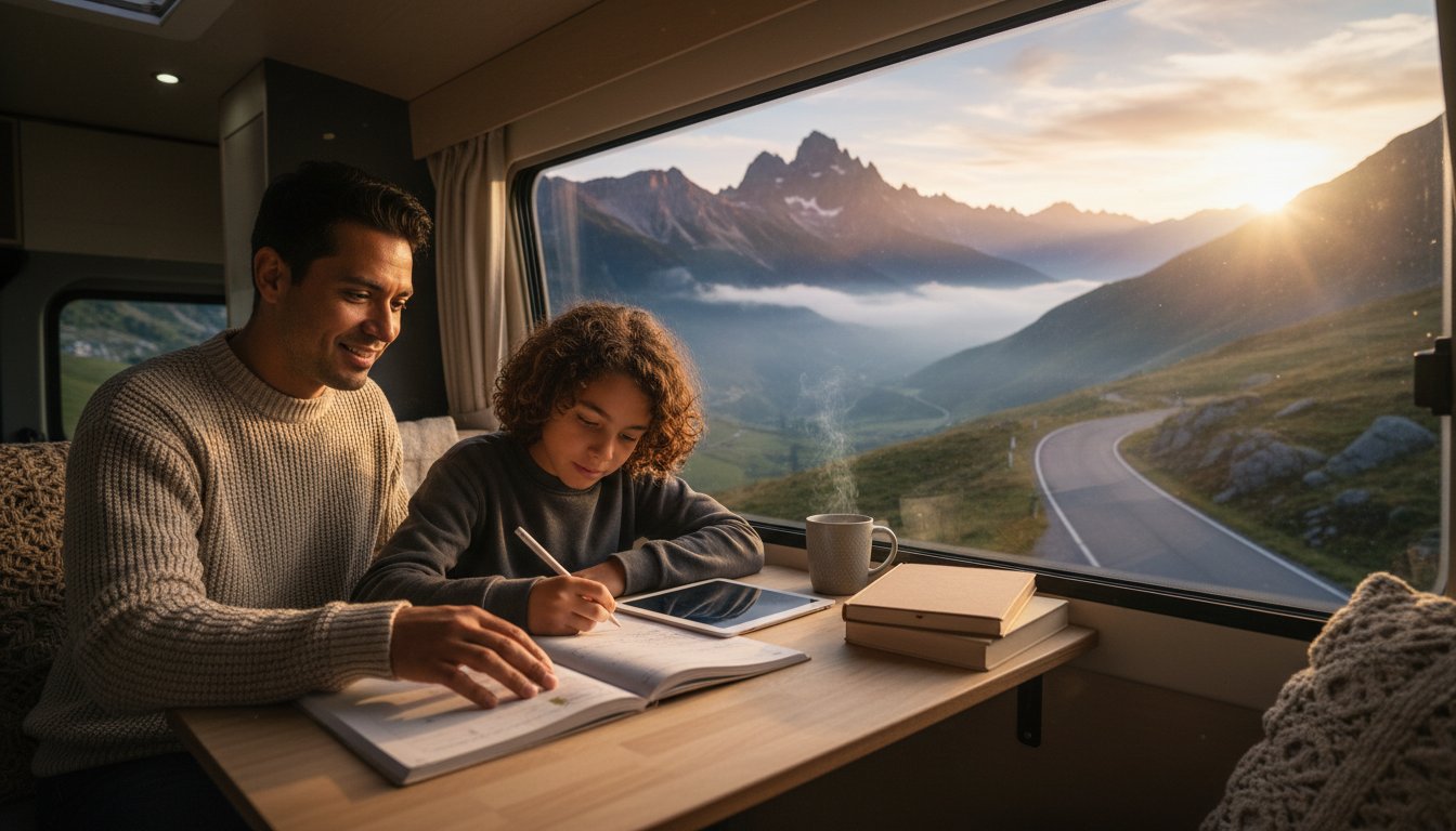Roadschooling Schedule Ideas: 4 Flexible Frameworks for Learning on the Go