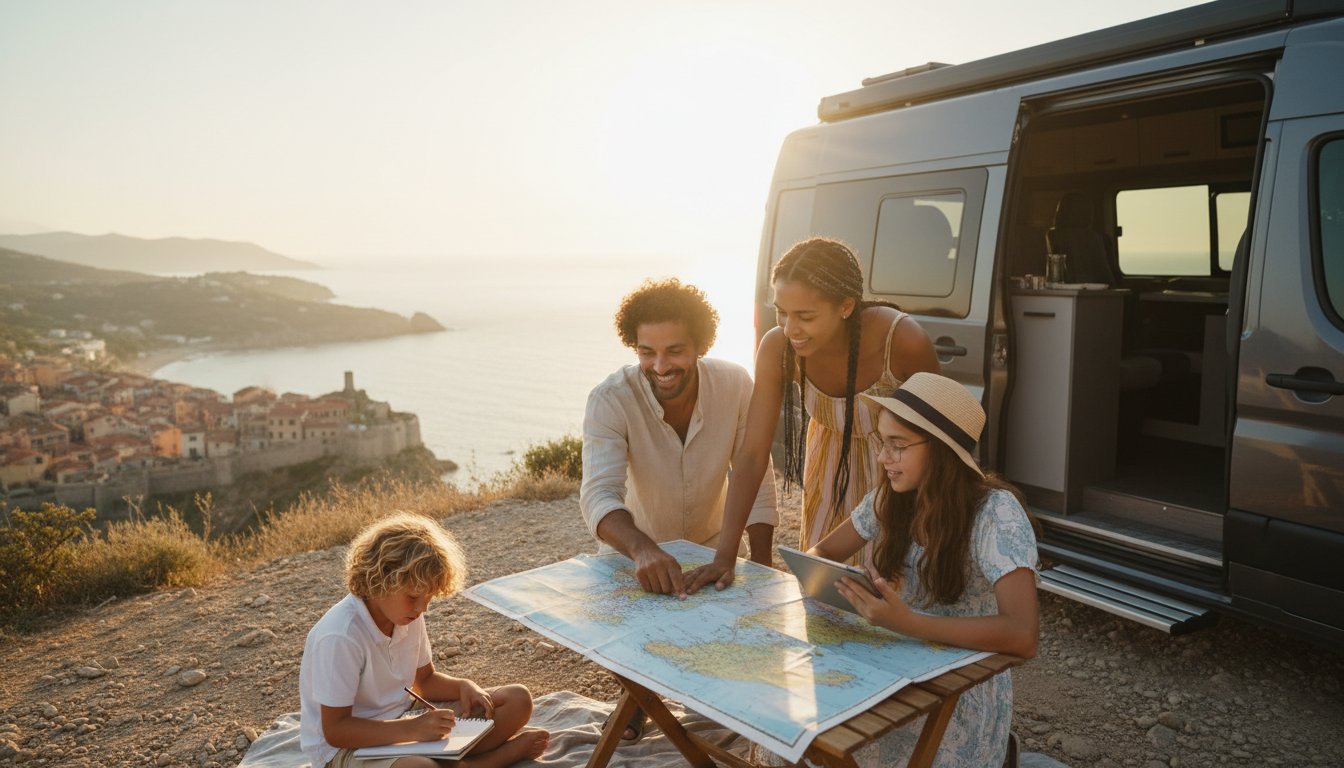 Traveling Family Homeschool: The Ultimate Guide to Learning on the Road
